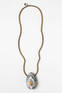 Jeweled Plumes Necklace   Anthropologie