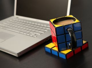   Rubiks Cube Coasters