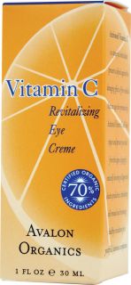 Avalon Organics Revitalizing Eye Cream Vitamin C    1 fl oz   Vitacost 