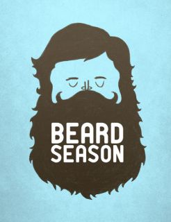 Beard Season Art Print  Print Shop