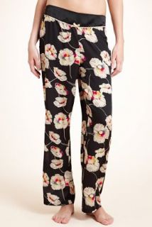 Limited Collection Floral Print Satin Pyjama Bottoms   Marks & Spencer 
