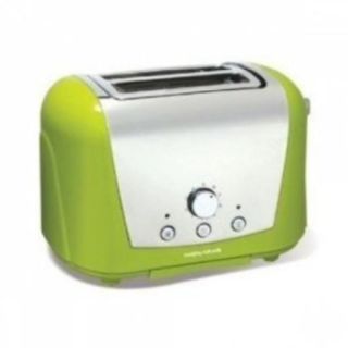 Morphy Richards 44384 Accents Lime 2 Slice Toaster  Ebuyer