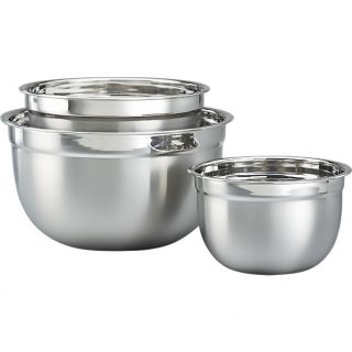 Piece Stainless Steel Nesting Mixing Bowl Set in Mixing Bowls 