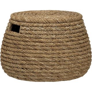 Roll Weave Storage Basket Ottoman in Baskets  