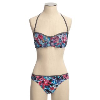 Kenneth Cole Roses are Red Bikini Swimsuit   2 Piece, Bandeau (For 
