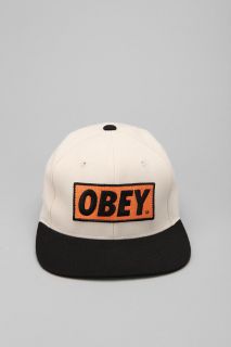 OBEY Logo Cap   Urban Outfitters