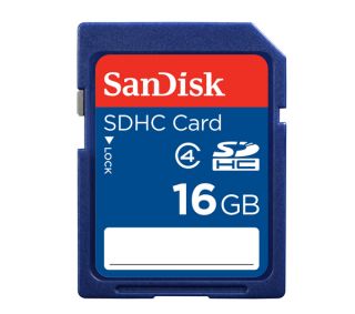 SANDISK Class 4 SDHC Memory Card   16GB Deals  Pcworld