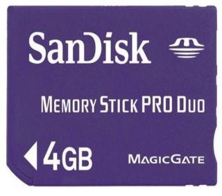 SANDISK SD5020 Memory Stick PRO Duo Memory Card – 4GB Deals 