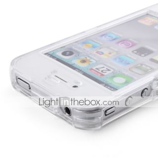 USD $ 2.19   Transparent Front and Back Polycarbonate Case for iPhone 