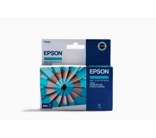 Buy EPSON Pencils T0322 Cyan Ink Cartridge  Free Delivery  Currys