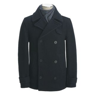 Montgomery by John Partridge Classic Wool Pea Coat (For Men)   Save 50 