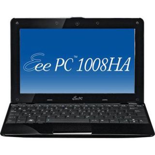 Asus Eee PC 1008HA Netbook with 160 GB HDD Storage, Genuine Windows XP 