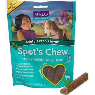 Home Dog Dental Care Halo Spots Chew Dog Dental Treat