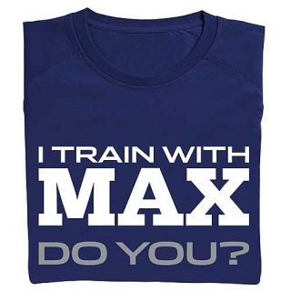 GASPARI      I Train With MAX T Shirt from 
