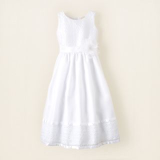 girl   special occasion   first communion   eyelet dress  Childrens 