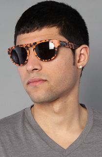 Mosley Tribes The Burke Sunglasses in Matte Tortoise Orange and Army 