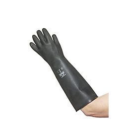SHOWA BEST Chemical Resistant Gloves, 8, Black, PR   Chemical 