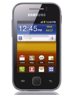 Samsung Galaxy Y Smartphone from Vodafone   Black Very.co.uk