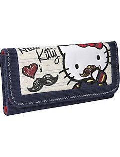 Hello Kitty Mustache Wallet
