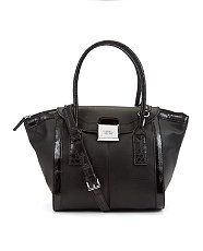 Black (Black) Fiorelli Black Belinda Winged Bag  270751101  New Look