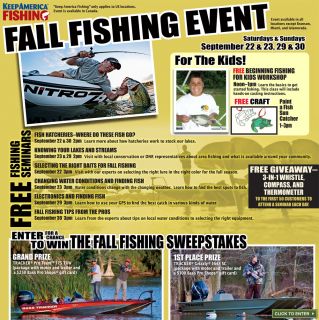 2012 Fall Fishing Event   From Bass Pro Shops and Keep America Fishing