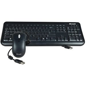 Microsoft 400 Wired Desktop USB Keyboard & Optical Mouse Kit Microsoft 