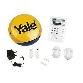 Yale Wire Free 4 Room Family Alarm Kit  Screwfix