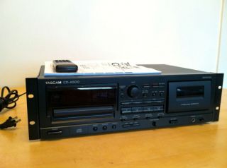 Like New Tascam CD A500 with remote  Sweetwater Trading Post