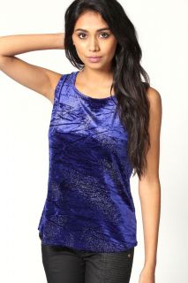  Clothing  Tops  Day Tops  Ashley Glitter Vest Top