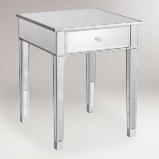Mirrored Accent Table  World Market