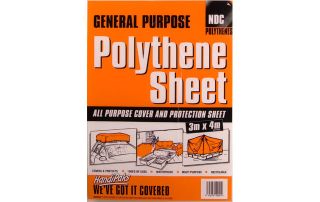 General Purpose Polythene Sheet   3x4m from Homebase.co.uk 