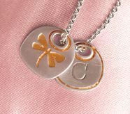 Silver & Gold Brushed Charm Necklaces Quicklook $ 99.00 sale $ 79 