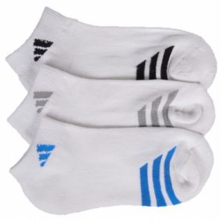 Accessories adidas Kids Youth Lg 3Pk Stripe Lo White Shoes 