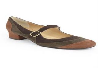 Plus Size Comfortview® Cindy Colorblock Mary Janes  Plus Size Flats 