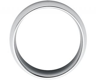 Domed Comfort Fit Wedding Ring in Platinum (6mm)  Blue Nile