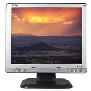 17 F1701MD LCD Monitor w/Speakers (Silver/Black) F1701MD A170E1 H0U
