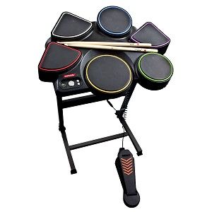 Konami Rock Revolution Game with Drum Kit for PS3   Rock Out Like Your 