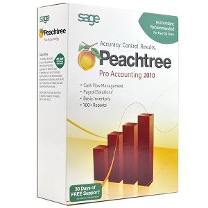 Sage Peachtree Pro Accounting 2010 Software for PC   Manage Your 