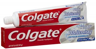 Colgate Baking Soda & Peroxide Whitening Oxygen Bubbles Toothpaste 