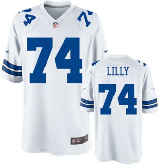 Bob Lilly Throwback Player Legend Jersey White Game Replica #74 Nike 