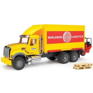 The Working Container Truck And Forklift   Hammacher Schlemmer 