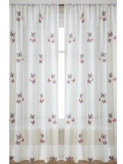Butterfly Voile Panels (pair)  Littlewoods