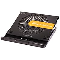 Product Image for Laptop Cooling Stand w/ Built In 220mm Fan   Black