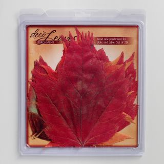 Parchment Paper Fall Leaves  World Market