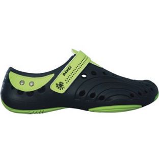 Dawgs Premium Juniors Spirit Casual Shoes (Navy/Lime Green) at 