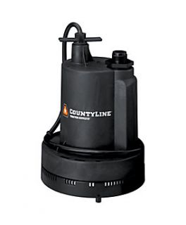 CountyLine® Submersible Thermoplastic Utility Pump, 1/4 HP   1028131 