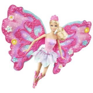 BARBIE® FLOWER N FLUTTER™ Fairy Doll   Shop.Mattel
