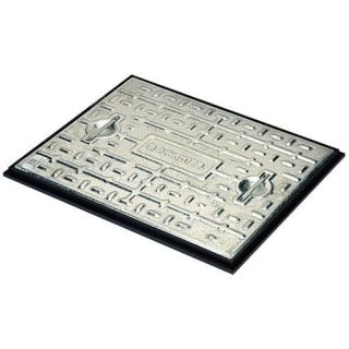 Ton Steel Manhole Cover 450x600mm   Manhole Covers   Guttering 