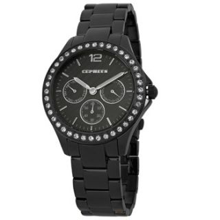 Cepheus Ladies Black Bracelet Watch
