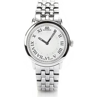 88 RUE DU RHONE 87WA120012 stainless steel Roman numeral watch (Silver
